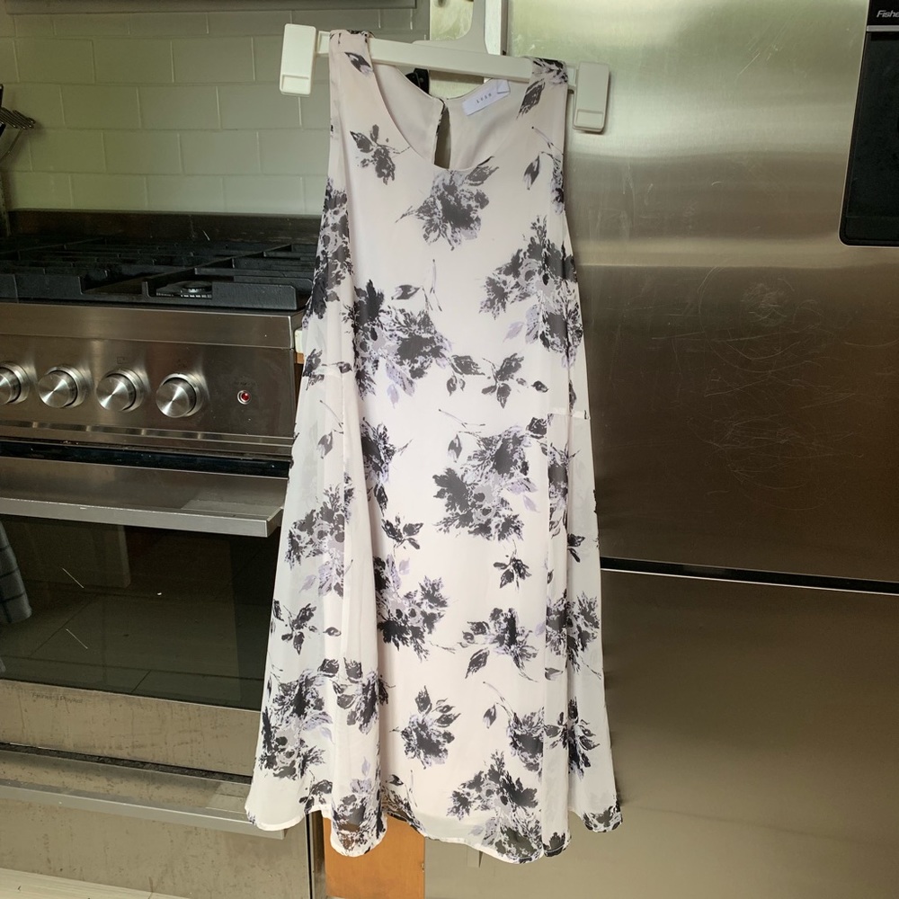 Nordstrom high neck floral dress